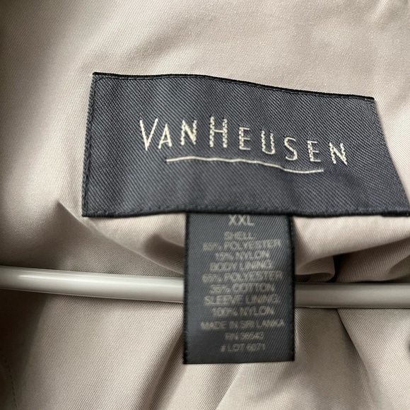 Van Heusen Men’s Zip Front Jacket Size XXL - Picture 8 of 9